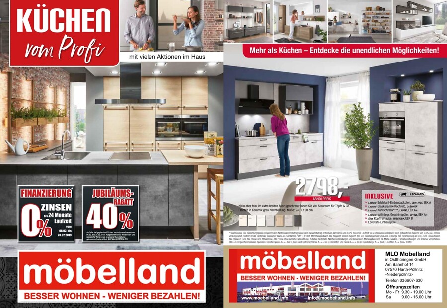 MLO Möbelland in Ostthüringen GmbH - Willkommen